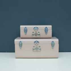 Trunk Set-NUDE/Chrome Acsr