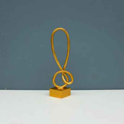 Aluminium Sculpture - gold