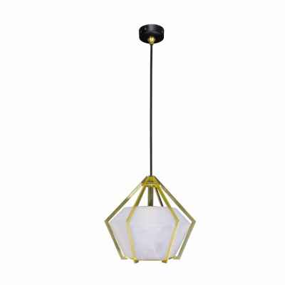 Glass&Iron Pendant Lamp -Gold