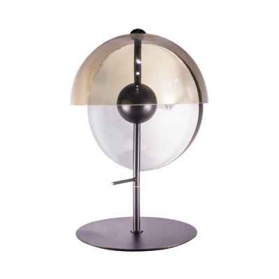 Metal&Glass Table Lamp-Black