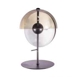 Metal&Glass Table Lamp-Black