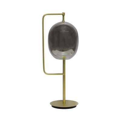 Metal&Glass Table Lamp-Gold