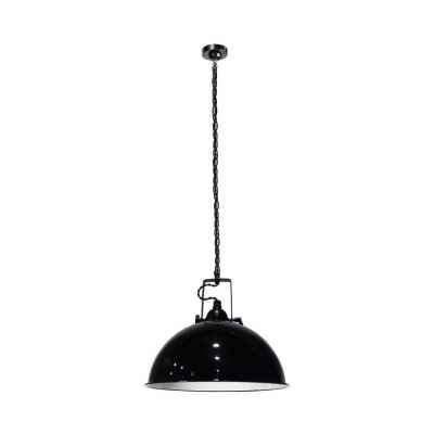 Glass&Enamel Pendant Lamp-Black