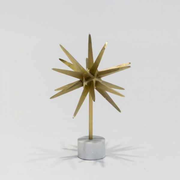 Asterisk Sculpture H44-Gold