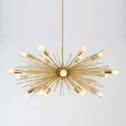 Arms Spurchin Pendant Lamp -Brass