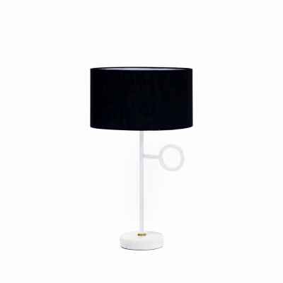 Marble & Iron Table Lamp