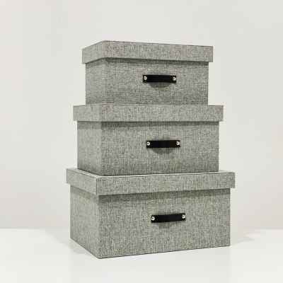 Linen Box Set of 3