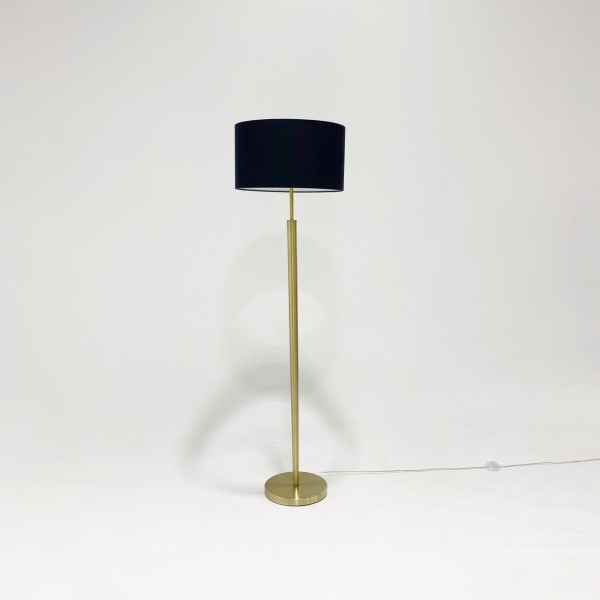 Iron Floor Lamp-Brass