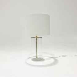Glass&Metal Table Lamp