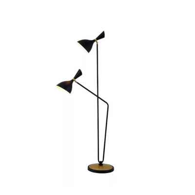 2Heads Metal Floor Lamp