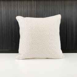 Woven Cushion -Dark Beige