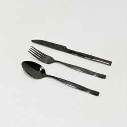Cutlery Set Of 3-Black