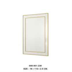 STAINLESS STEEL&SILVER MIRROR-PLATED GOLD