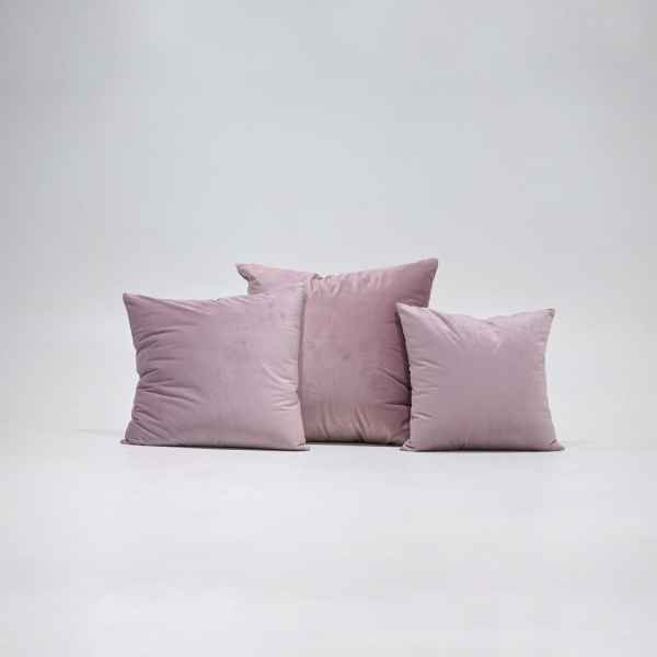 VELVET CUSHION - PINK PURPLE