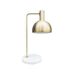 METAL&MARBLE TABLE LAMP-GOLD
