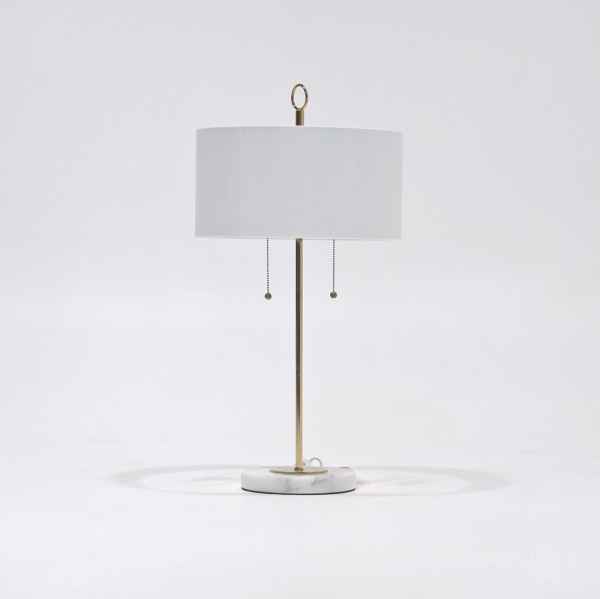 METAL&MARBLE TABLE LAMP