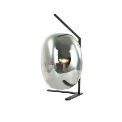 GLASS&METAL TABLE LAMP