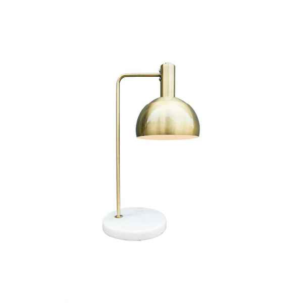 METAL&MARBLE TABLE LAMP-GOLD