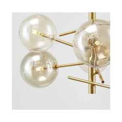 6 Glass Balls Pendant Lamp