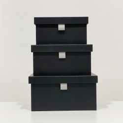 Leather Box Set of 3