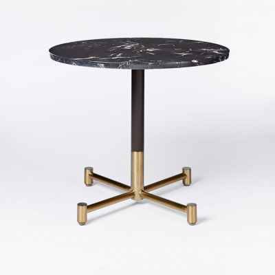 Black Marble Top Table