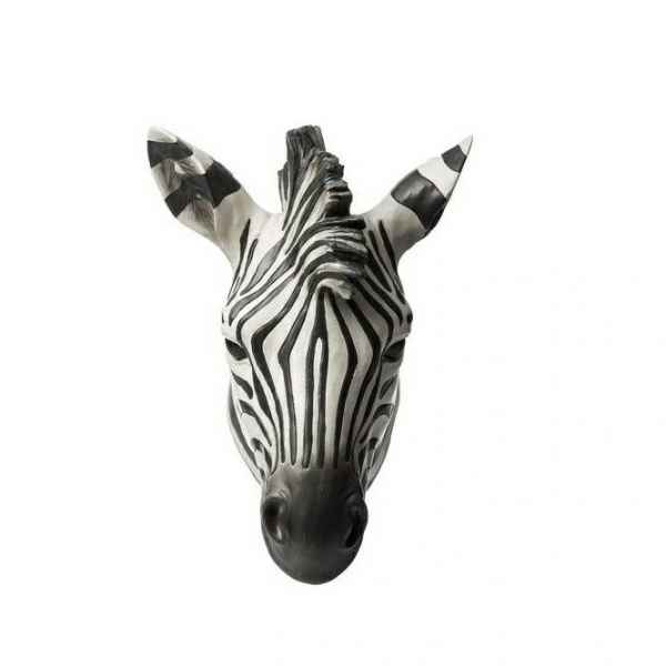 Resin Zebra Head Mounted Trophy
