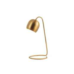Metal Table Lamp-Antique Gold