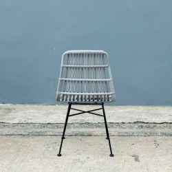 Wicker&Steel Chair