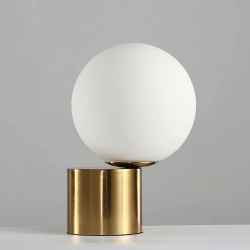 Glass Ball Table Lamp