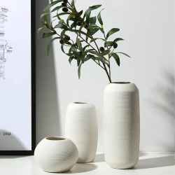 Ceramic Vase-White
