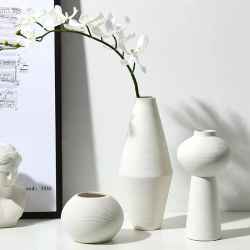 Ceramic Vase-White