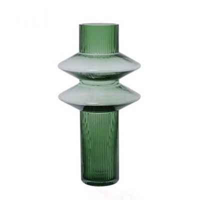 Glass Vase - Green