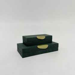 Leather Box Set Of 2