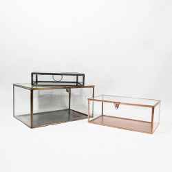 Storage glass box