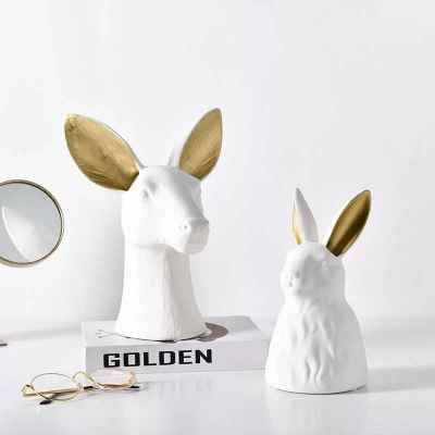 Porcelain Deer-Rabbit