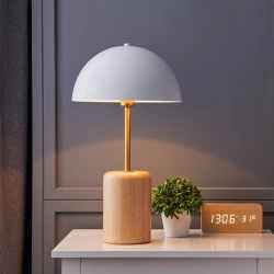 Wooden Base Table Lamp