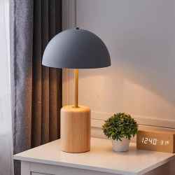 Wooden Base Table Lamp