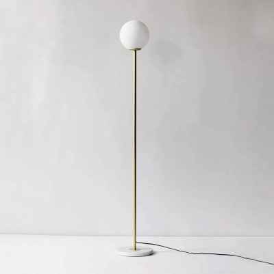 Glass Ball Floor Lamp