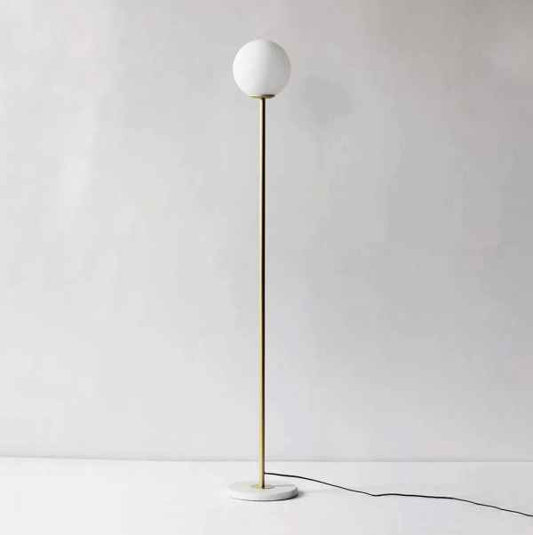 Glass Ball Floor Lamp