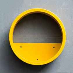 Round Iron Wall Shelf