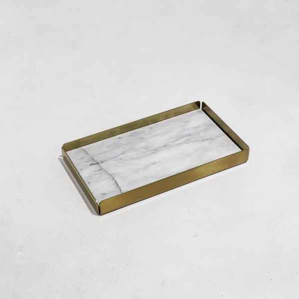 Marble Tray - White