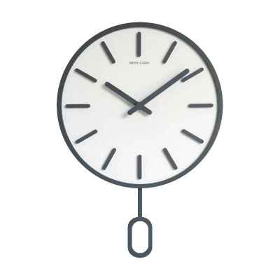 Fiberboard Wall Clock