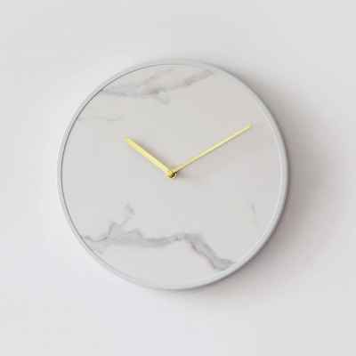 Slate & Metal Wall Clock