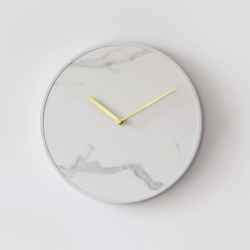 Slate & Metal Wall Clock