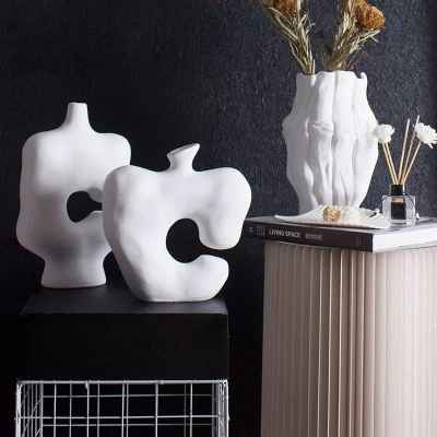 Ceramic Vase - White