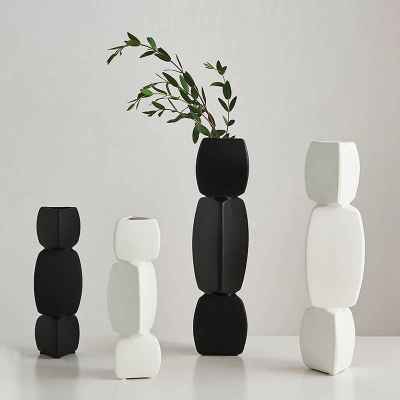 Ceramic Vase - Black