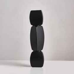 Ceramic Vase - Black