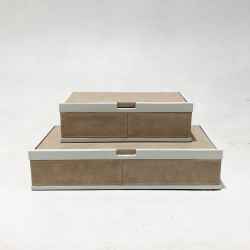 Leather Box Set Of 2