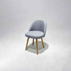 Fabric Chair w/Wooden Frame