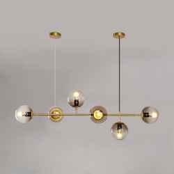 6Glass Balls Pendant Lamp